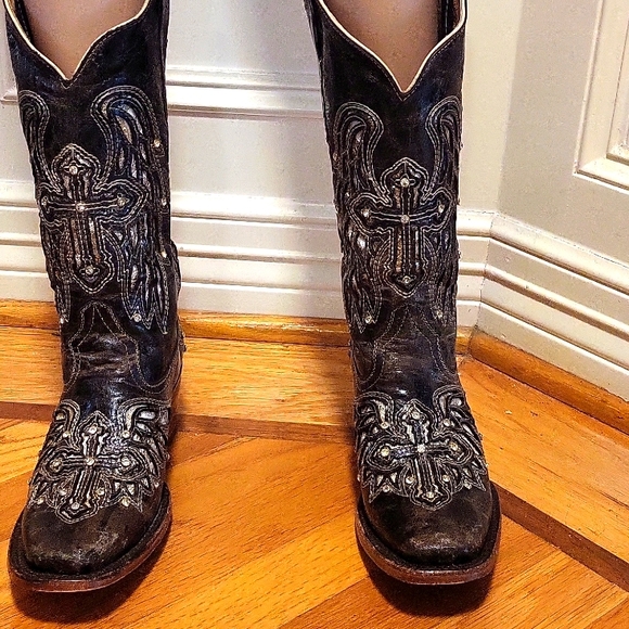 Seven stars cowboy boots - Picture 1 of 16